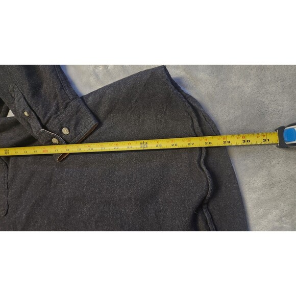 Legendary Whitetails Men's Size XLT Extra Large Tall Black Lined Shirt - Picture 9 of 10